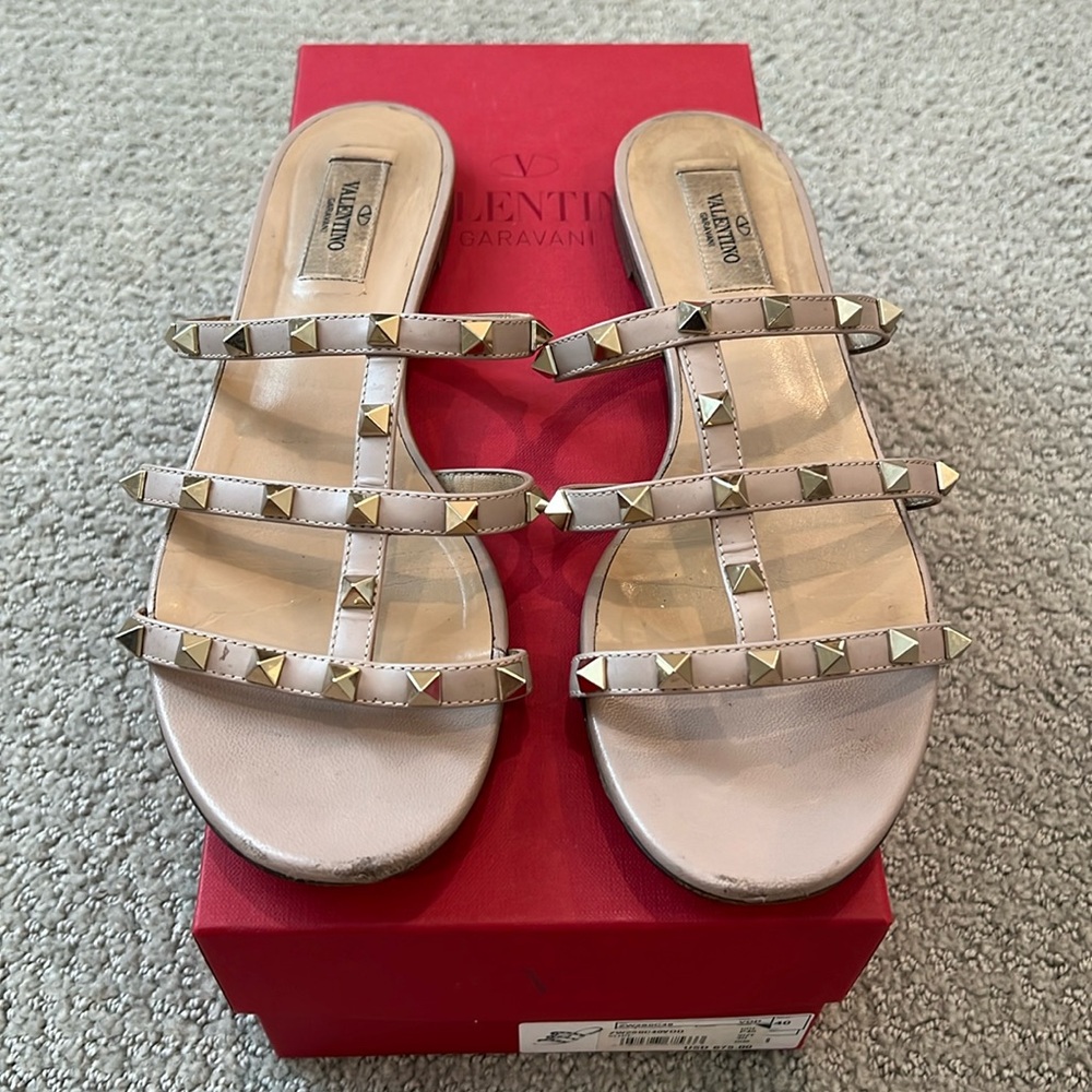 Authentic Valentino studded sandals
